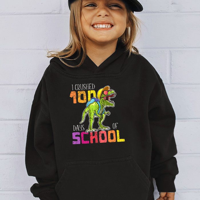 I-Crushed-100-Days-of-School-Dinosaur-Monster-Truck-Gift-Boy-Hoodie-3 I Crushed 100 Days of School Dinosaur Monster Truck Gift Boy Hoodie 3 1