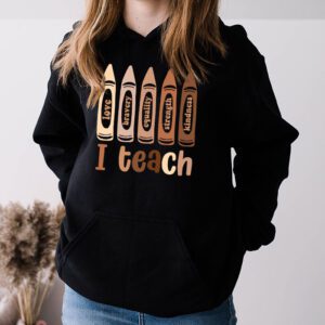 I Teach Black History Month Melanin Afro African Teacher Hoodie 3 2