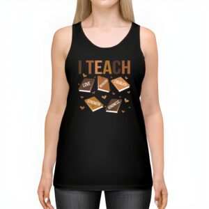 I Teach Black History Month Melanin Afro African Teacher Tank Top 2