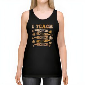 I Teach Black History Month Melanin Afro African Teacher Tank Top 2 6