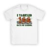 I tackled 100 days school 100th day football student teacher T-Shirt