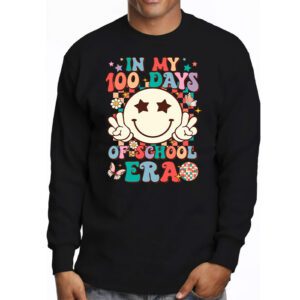 In My 100 Days of School Era Retro Disco 100th Day of School Longsleeve Tee 3