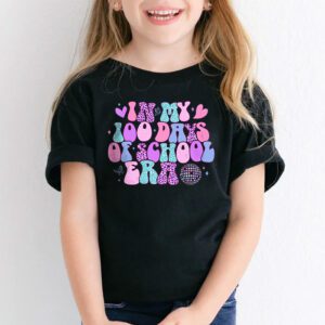 In My 100 Days of School Era Retro Disco 100th Day of School T Shirt 2 5