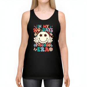 In My 100 Days of School Era Retro Disco 100th Day of School Tank Top 2 1