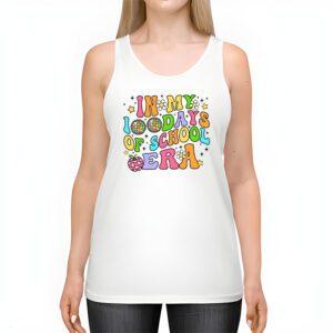 In My 100 Days of School Era Retro Disco 100th Day of School Tank Top 2 3