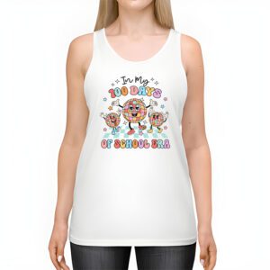 In My 100 Days of School Era Retro Disco 100th Day of School Tank Top 2