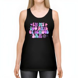 In My 100 Days of School Era Retro Disco 100th Day of School Tank Top 2 5