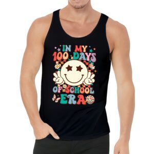 In My 100 Days of School Era Retro Disco 100th Day of School Tank Top 3 1