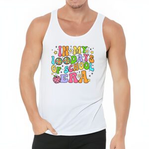 In My 100 Days of School Era Retro Disco 100th Day of School Tank Top 3 3