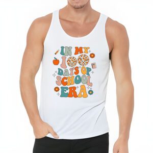 In My 100 Days of School Era Retro Disco 100th Day of School Tank Top 3 4