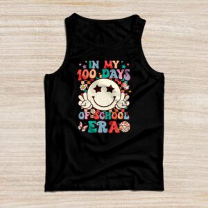 In My 100 Days of School Era Retro Disco 100th Day of School Tank Top