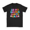 In My Double Digits Era Retro 10 Year Old 10th Birthday Girl T-Shirt