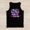 In My Double Digits Era Retro 10 Year Old 10th Birthday Girl Tank Top