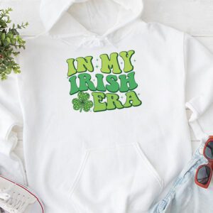 In My Irish Era Funny Groovy Saint Patricks Day Hoodie 1 2