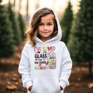 Ive Loved My Class For 100 Days School Womens Teacher Hoodie 2 1