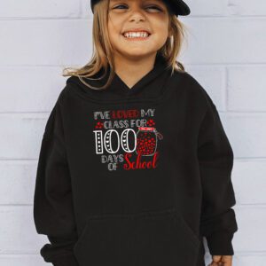 Ive Loved My Class For 100 Days School Womens Teacher Hoodie 3