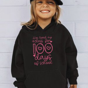 Ive Loved My Class For 100 Days School Womens Teacher Hoodie 3 4