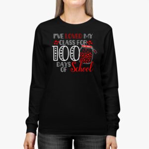 Ive Loved My Class For 100 Days School Womens Teacher Longsleeve Tee 2