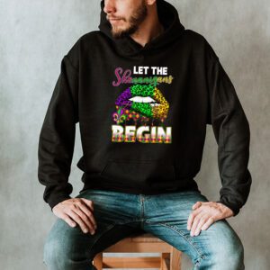 Let The Shenanigans Begin Mardi Gras Lips Kids Men Women Hoodie 2 1