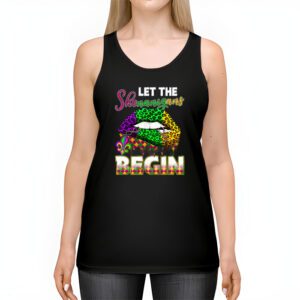 Let The Shenanigans Begin Mardi Gras Lips Kids Men Women Tank Top 2 1