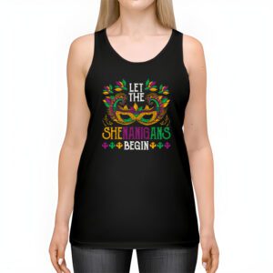 Let The Shenanigans Begin Mardi Gras Lips Kids Men Women Tank Top 2 3