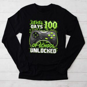 Level 100 Days Of School Unlocked Boys 100th Day Of School Longsleeve Tee 2 3