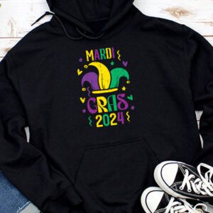 Mardi Gras 2024 Jester Outfit Kids Girls Boys Men Women Hoodie