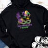 Mardi Gras Costume Let The Shenanigans Begin Mask Hoodie