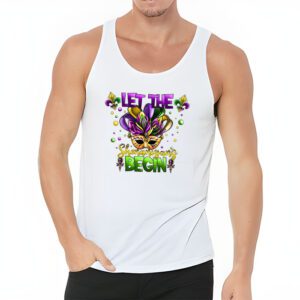 Mardi Gras Costume Let The Shenanigans Begin Mask Tank Top 3 3