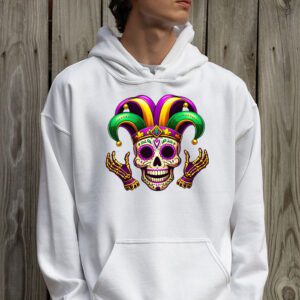 Mardi Gras Costume Sugar Skull Carnival Party Men Women Kid Hoodie 2 2