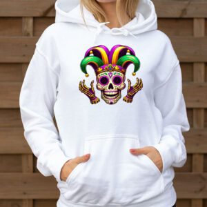 Mardi Gras Costume Sugar Skull Carnival Party Men Women Kid Hoodie 3 1