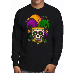 Mardi Gras Costume Sugar Skull Carnival Party Men Women Kid Longsleeve Tee 3 1