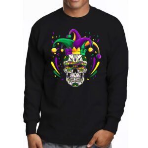 Mardi Gras Costume Sugar Skull Carnival Party Men Women Kid Longsleeve Tee 3 6