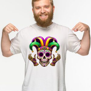 Mardi Gras Costume Sugar Skull Carnival Party Men Women Kid T Shirt 2 2