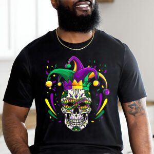 Mardi Gras Costume Sugar Skull Carnival Party Men Women Kid T Shirt 2 6