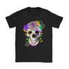 Mardi Gras Costume Sugar Skull Carnival Party Men Women Kid T-Shirt