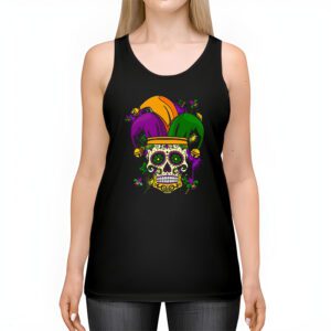 Mardi Gras Costume Sugar Skull Carnival Party Men Women Kid Tank Top 2 1