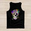 Mardi Gras Costume Sugar Skull Carnival Party Men Women Kid Tank Top