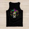 Mardi Gras Costume Sugar Skull Carnival Party Men Women Kid Tank Top