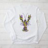 Mardi Gras Crawfish Jester hat Bead Tee New Orleans Gifts Longsleeve Tee