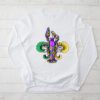 Mardi Gras Crawfish Jester hat Bead Tee New Orleans Gifts Longsleeve Tee