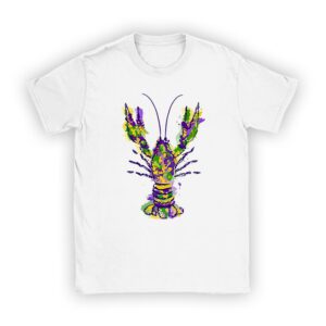 Mardi Gras Crawfish Jester hat Bead Tee New Orleans Gifts T-Shirt