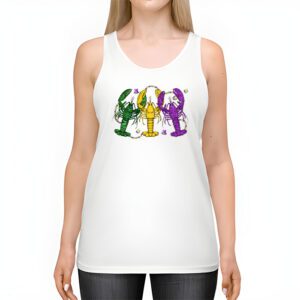 Mardi Gras Crawfish Jester hat Bead Tee New Orleans Gifts Tank Top 2 2