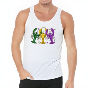 Mardi Gras Crawfish Jester hat Bead Tee New Orleans Gifts Tank Top 3 2