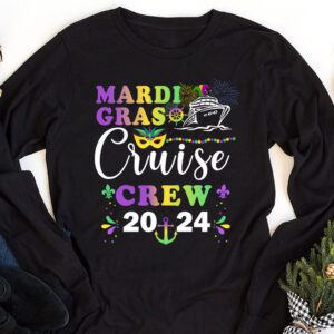 Mardi Gras Cruise 2024 Ship Family Matching Trip New Orleans Longsleeve Tee 1 2