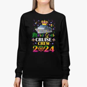 Mardi Gras Cruise 2024 Ship Family Matching Trip New Orleans Longsleeve Tee 2 1