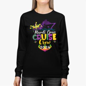 Mardi Gras Cruise 2024 Ship Family Matching Trip New Orleans Longsleeve Tee 2 3