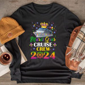 Mardi Gras Cruise 2024 Ship Family Matching Trip New Orleans Longsleeve Tee