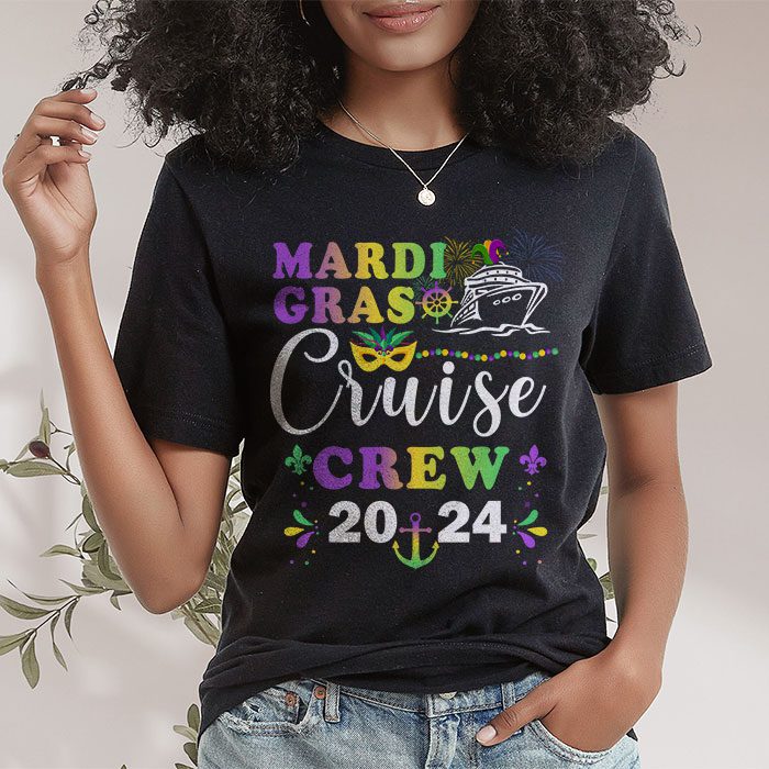 Mardi Gras Cruise 2024 Ship Family Matching Trip New Orleans T Shirt 1 2