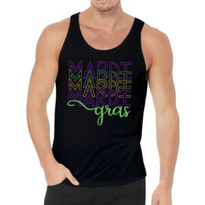 Mardi Gras Festival New Orleans Womens Tank Top 3